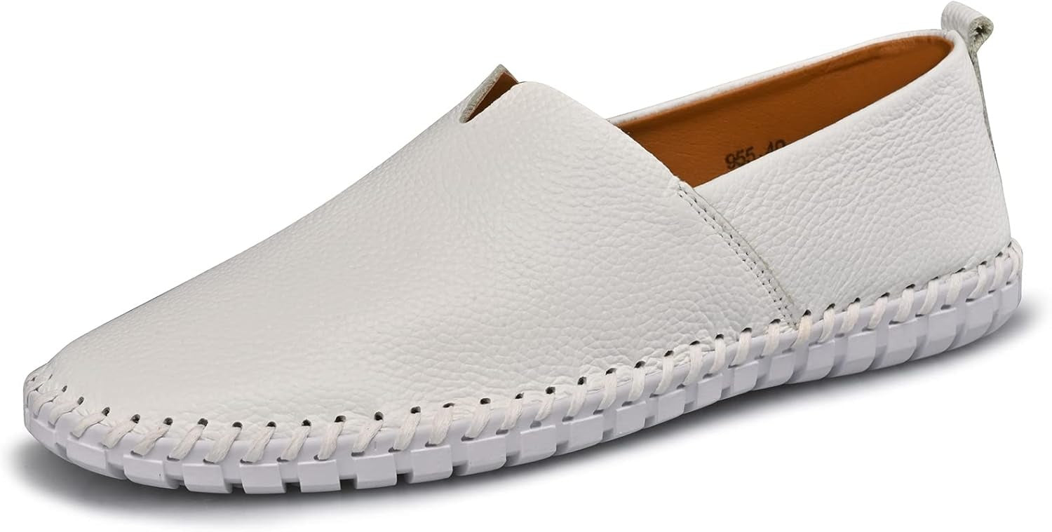 LUODENGLANG Men,s Genuing Leather Loafer Shouse